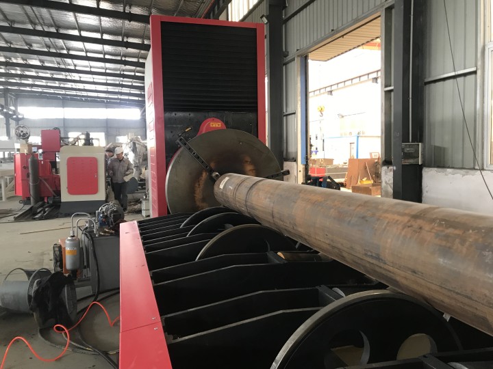 Pipe Cutting & Beveling System with Roller Bench Installation and Commissioning(图3)